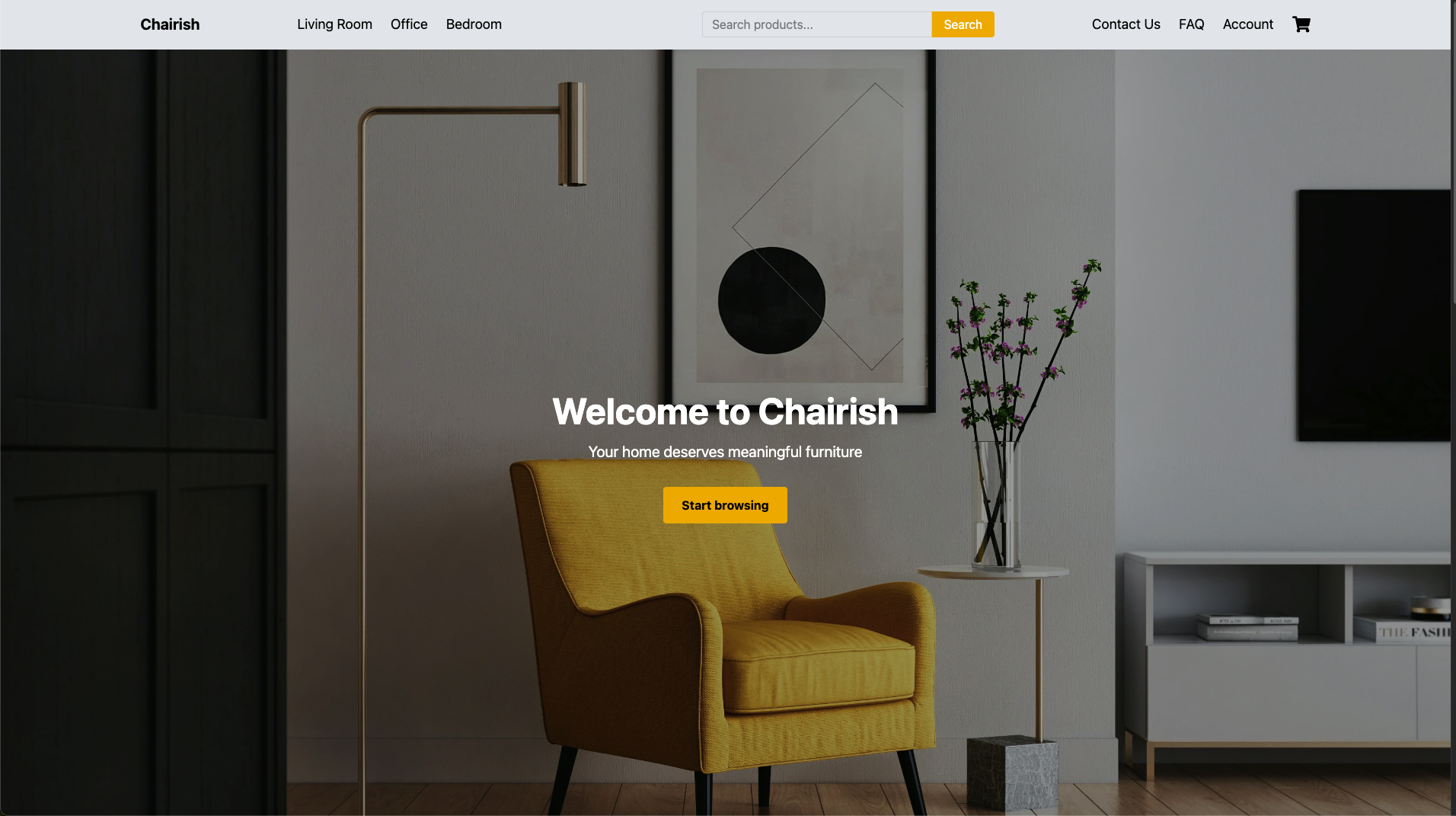 Chairish screenshot